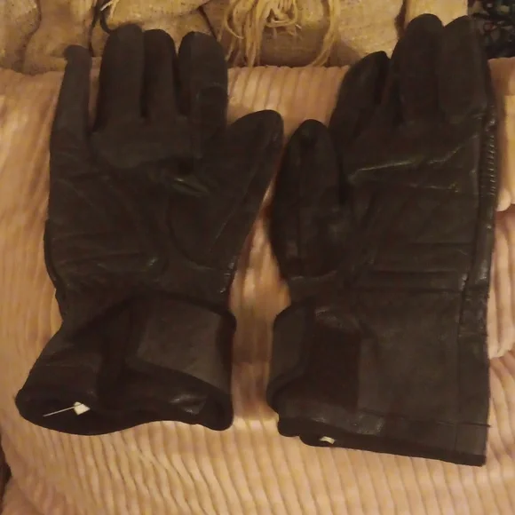 Olympia Kevlar Men's Leather Motorcycle Gloves - Picture 2 of 2